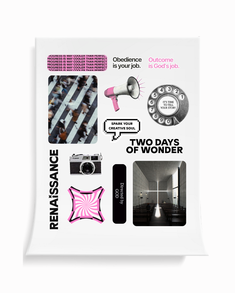 The Renaissance Collection Epoxy Sticker Set