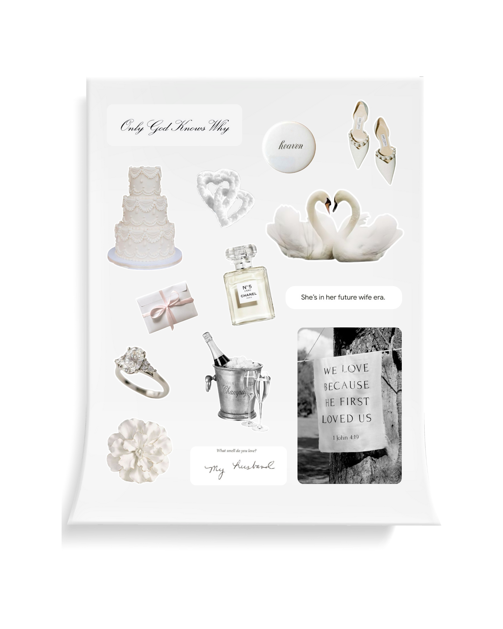 Adorned Epoxy Sticker Set