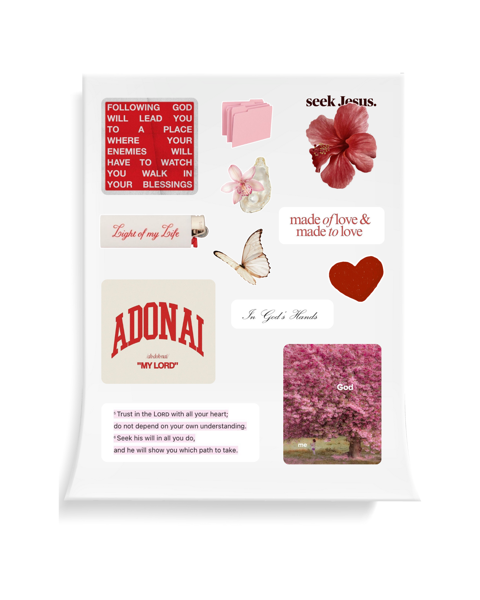 Phōs Zōēs Epoxy Sticker Set