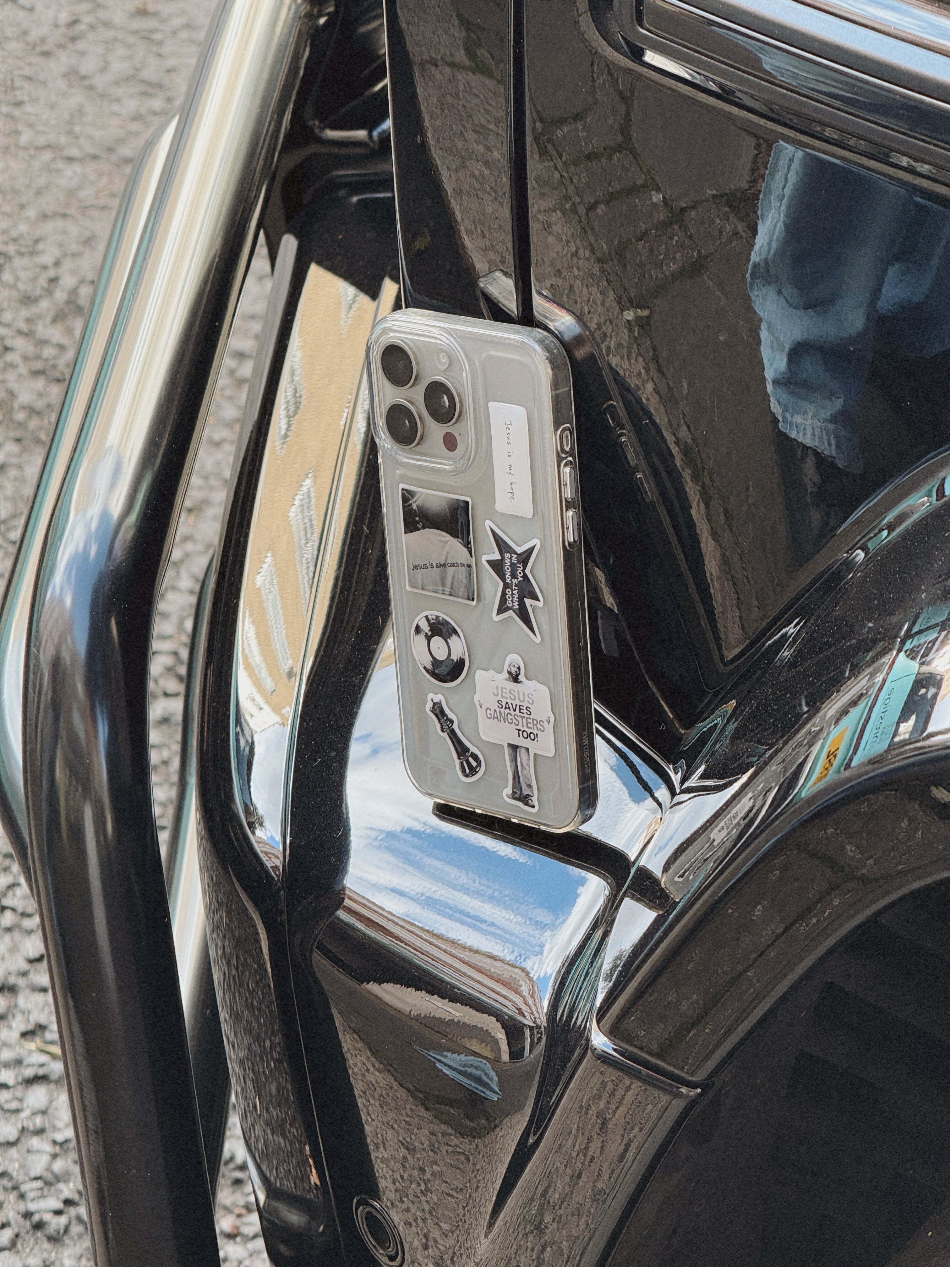 Born Again Epoxy Sticker Set